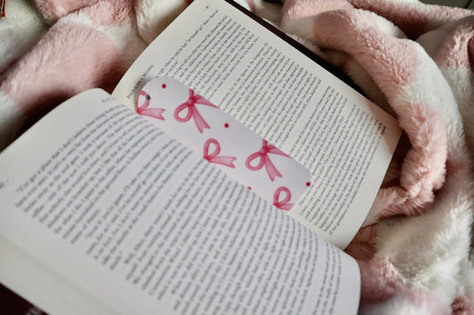 Coquette Bow Girly bookmarks | Gifts for book lovers | Bow bookmark | Soft girl Girly aesthetic Bookmark